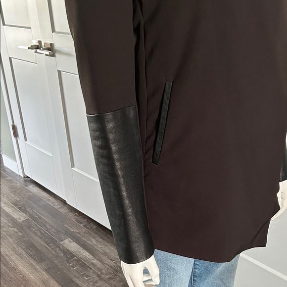 Rudsak Asymmetrical Jacket Leather Sleeves - Picture 4 of 16